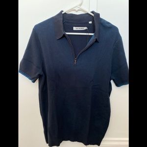 Ben Sherman Men’s Solid Knit Polo